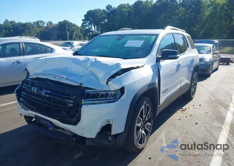 2021 GMC Acadia Awd Slt из США, поврежденный, VIN 1GKKNUL44MZ112564